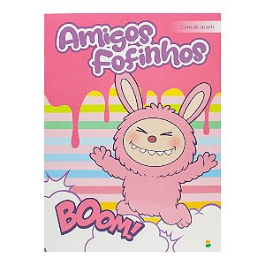 Livro Colorindo Monstrinhos: Amigos Fofinhos