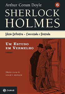 Livro Um estudo em vermelho: Sherlock Holmes – vol. 6 (ro...