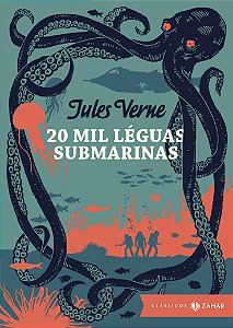 Livro 20 mil léguas submarinas: edição bolso de luxo