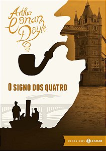 Livro O signo dos quatro: edição bolso de luxo