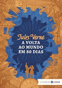 Livro A volta ao mundo em 80 dias: edição bolso de luxo