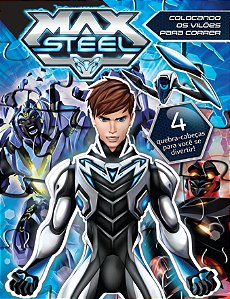 Livro Max Steel: Colocando os vilões para correr