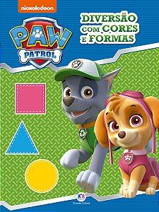 Livro Patrulha Canina - Diversão com cores e formas: diversão c...