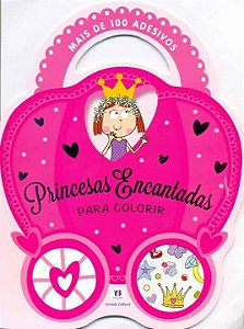 Livro Princesas encantadas para colorir