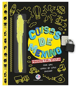 Livro Coisas de menino - Proibido para meninas: Com uma c...