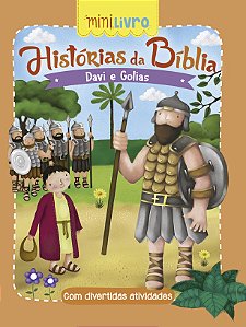 Livro Histórias da Bíblia: Davi e Golias