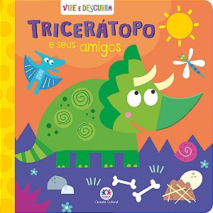Livro Tricerátopo e seus amigos