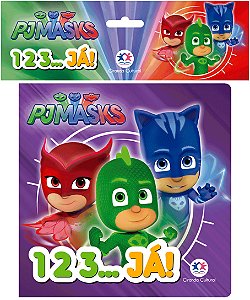 Livro PJ Masks - 1 2 3... já!: 1 2 3... já!