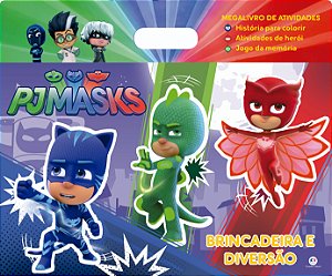 Livro PJ Masks - Brincadeira e diversão