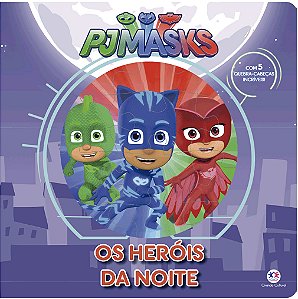 Livro PJ Masks - Os heróis da noite: os heróis da noite