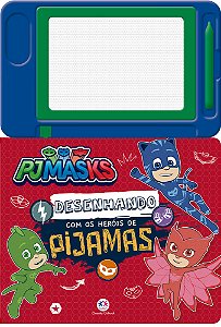 Livro Pj Masks - Desenhando com os heróis de pijamas