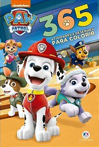Livro Patrulha canina: 365 atividades e desenhos para col...