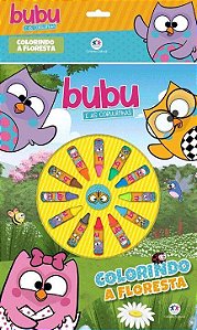 Livro Bubu e as corujinhas - Colorindo a floresta