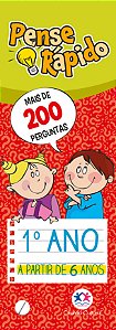 Livro Pense rápido - 1º ano