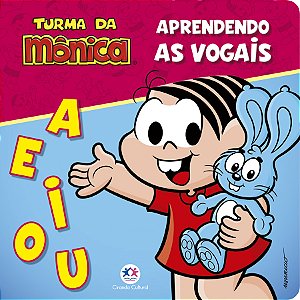 Livro Turma da Mônica - Vogais