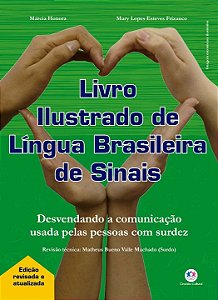 Livro Livro ilustrado de língua brasileira de sinais