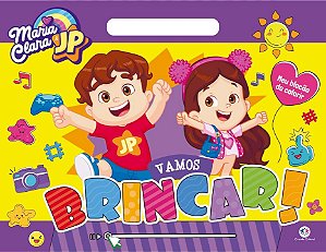 Livro Maria Clara e JP - Vamos brincar!