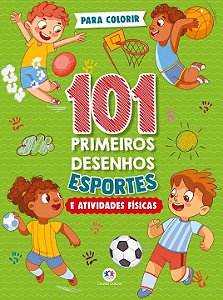 Livro 101 primeiros desenhos - Esportes e atividades físi...