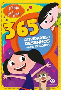 Livro O Show da Luna - 365 atividades e desenhos para col...