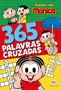 Livro Turma da Mônica - 365 palavras cruzadas