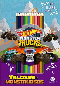 Livro Hot Wheels - Velozes e monstruosos