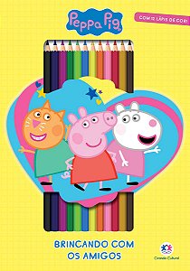 Livro Peppa Pig - Brincando com os amigos