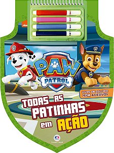 Livro Patrulha Canina - Todas as patinhas em ação