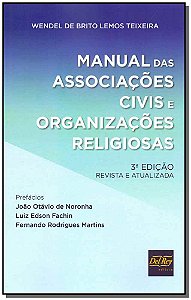 Livro Manual Das Associações Civis E Organizações Religio...