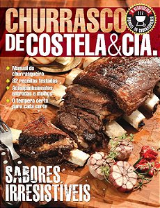 Livro Churrasco de Costela & cia