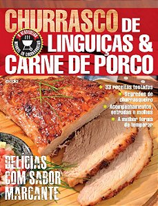 Livro Churrasco de Linguiças & carne de porco