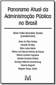 Livro Panorama atual da administração pública no Brasil -...