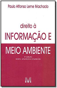 Livro Direito à informação do meio ambiente - 2 ed./2018