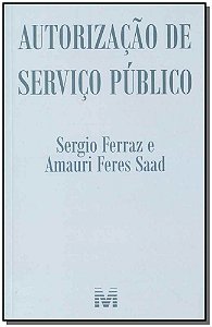 Livro Autorização de serviço público - 1 ed./2018