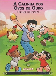 Livro Turma da Mônica - Fábulas Ilustradas - A Galinha do...