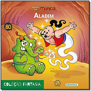 Livro Turma da Mônica - Fantasia - Aladim