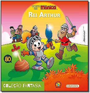 Livro Turma da Mônica - Fantasia - Rei Arthur