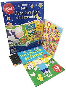 Livro Meu Livro Divertido da Fazenda (KIT)