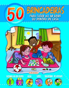 50 Brincadeiras - (Capa Azul)
