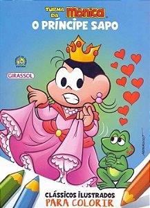 Livro Turma da Mônica Clássicos Ilustrados para Colorir O...