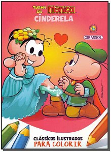 Livro Turma da Mônica Clássicos Ilustrados para Colorir C...