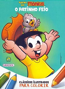 Livro Turma da Mônica Clássicos Ilustrados para Colorir O...