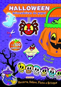 Livro Halloween Roxo - Brincadeiras de Papel (Volume 2)