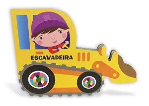 Livro Sobre Rodas - A Pequena Escavadeira (Volume 02)