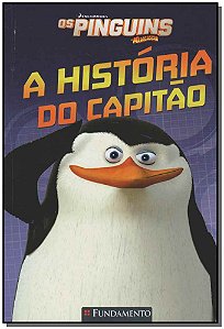 Livro Os Pinguins De Madagascar - A Historia Do Capitao
