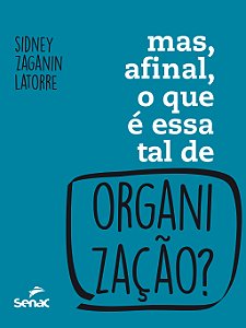 Livro Mas, Afinal, O Que É Essa Tal Organização?