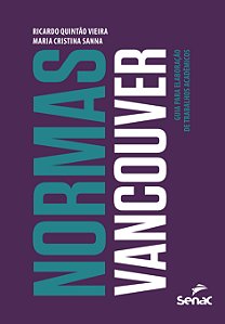 Livro Normas Vancouver: Guia para elaboração de trabalhos...