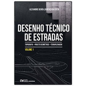Livro Desenho Técnico De Estradas - Vol. 01 - Topografia ...