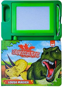 Livro Dinossauros: lousa mágica