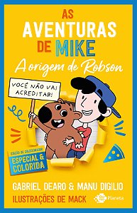 Livro As aventuras de Mike 4: a origem de Robson: edição de col...