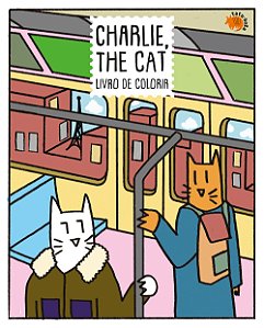 Livro Charlie, the Cat: livro de colorir